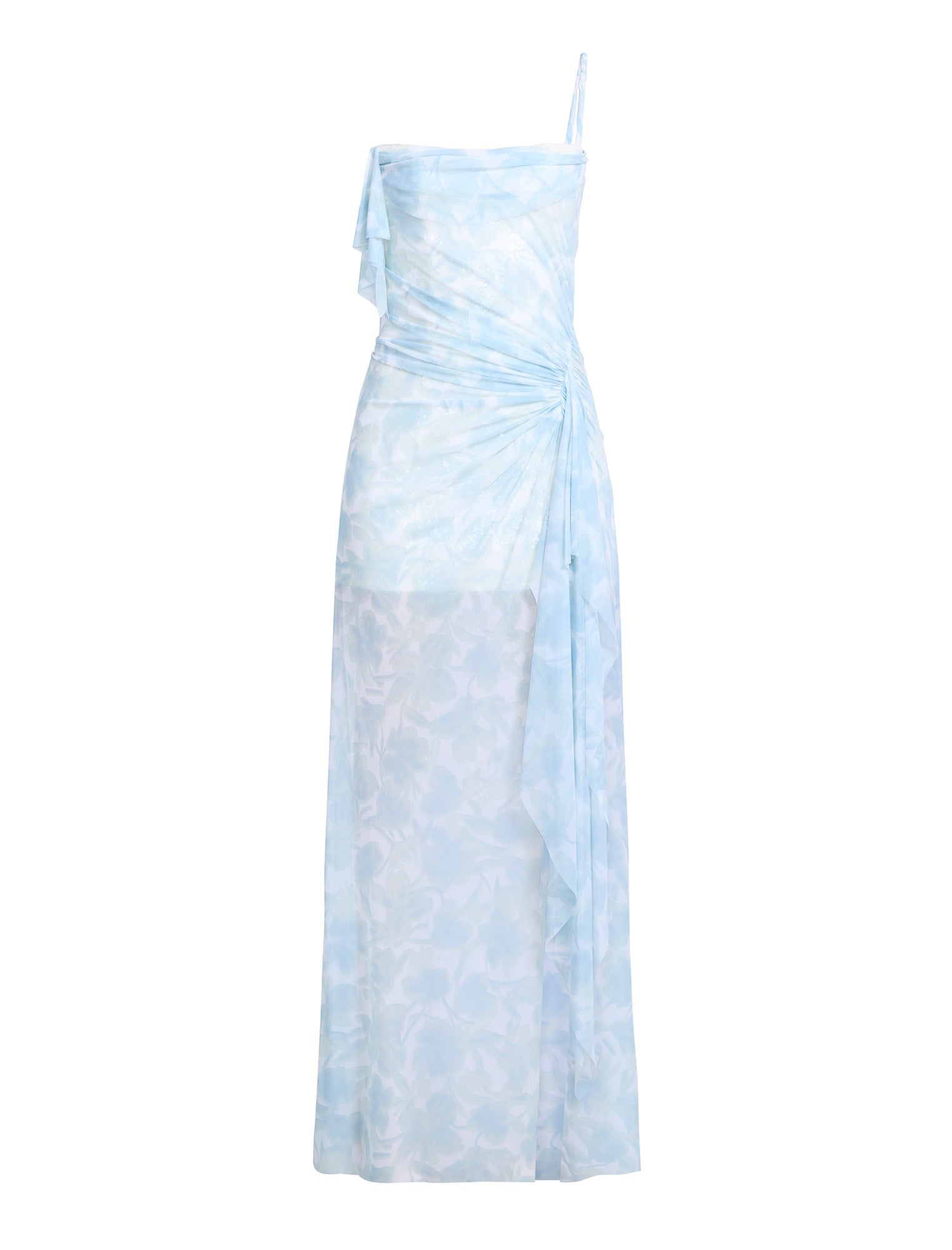 Mesh & Sequin Gown - Image 9