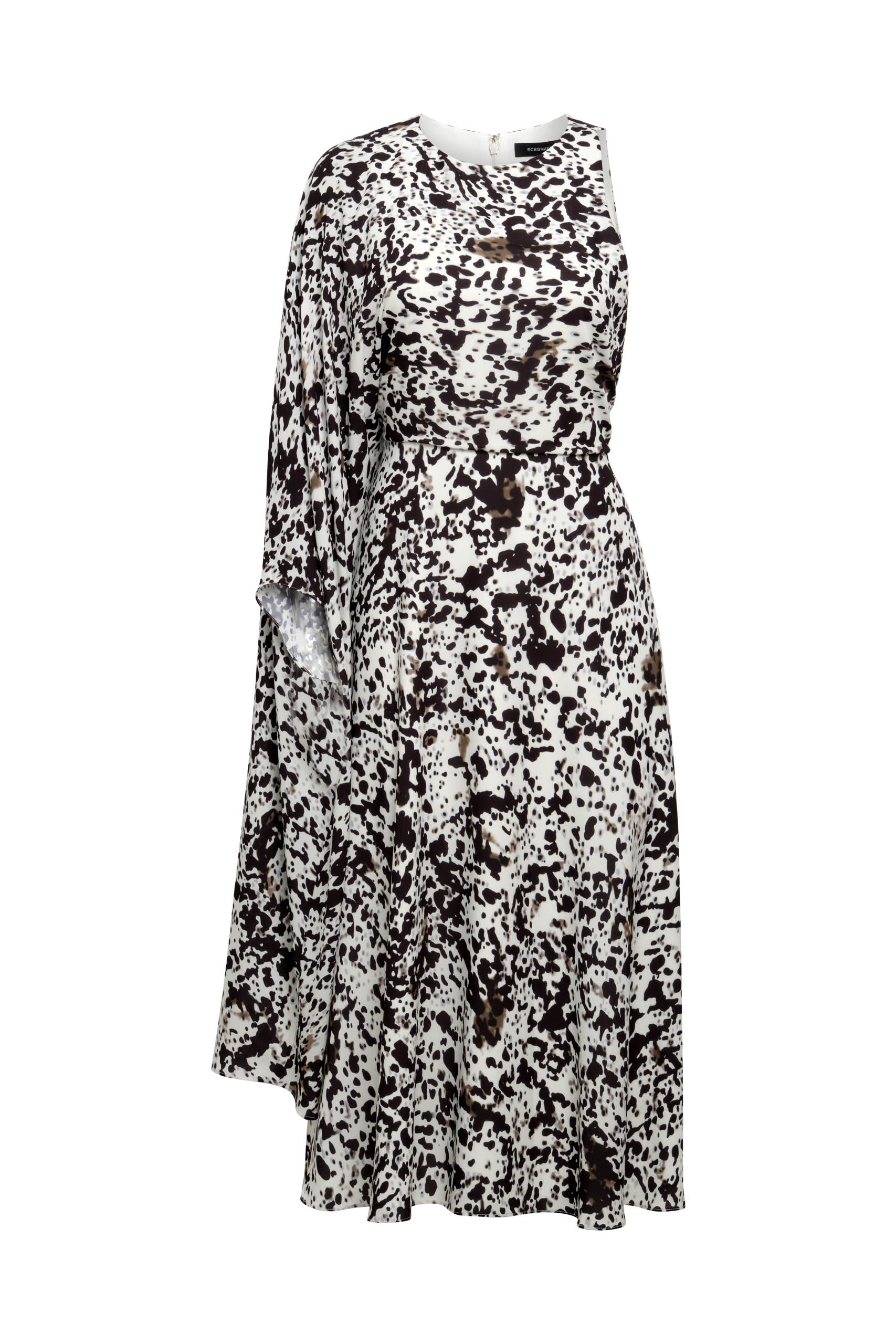One Sleeve Midi Dress - Image 10