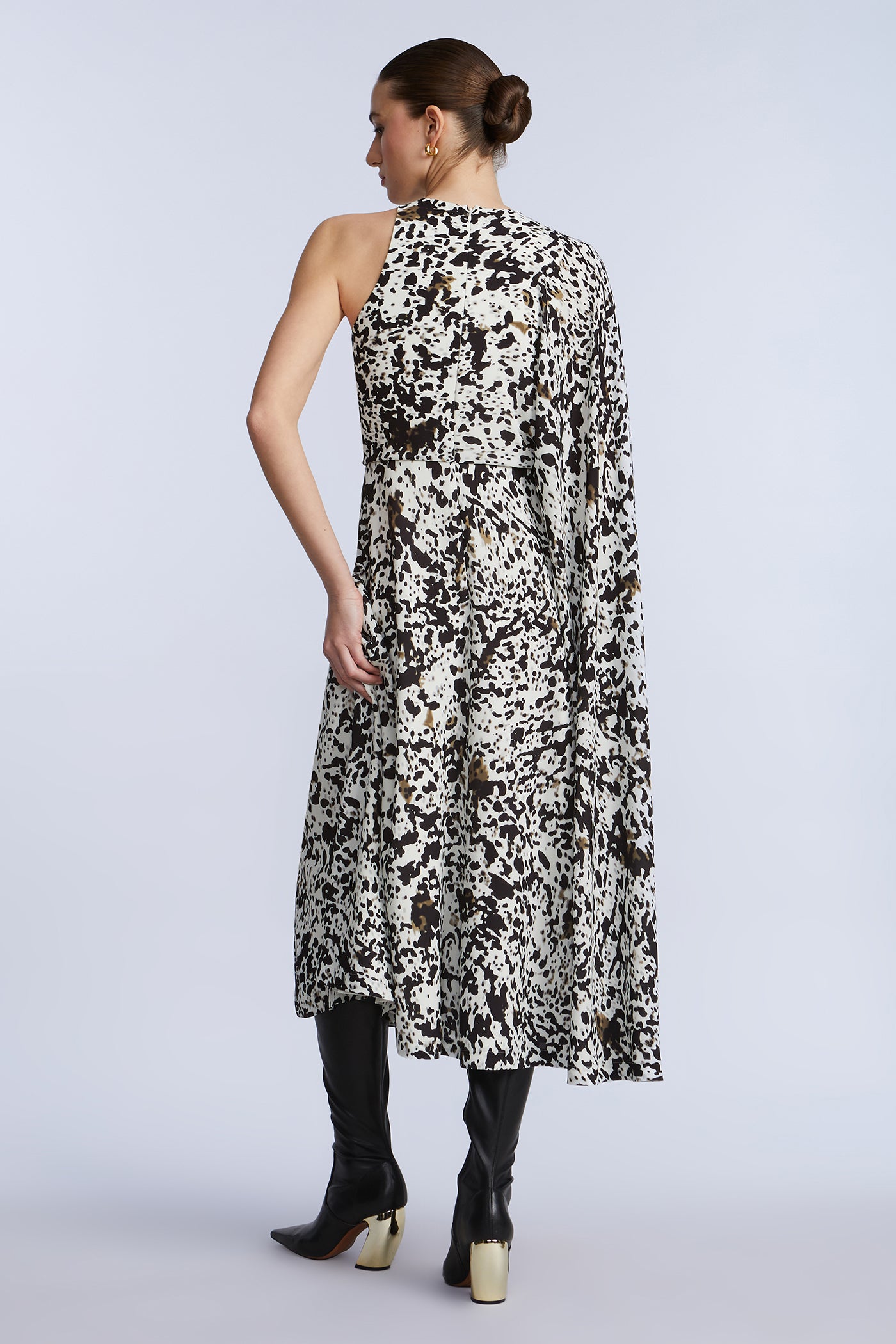 One Sleeve Midi Dress - Image 8