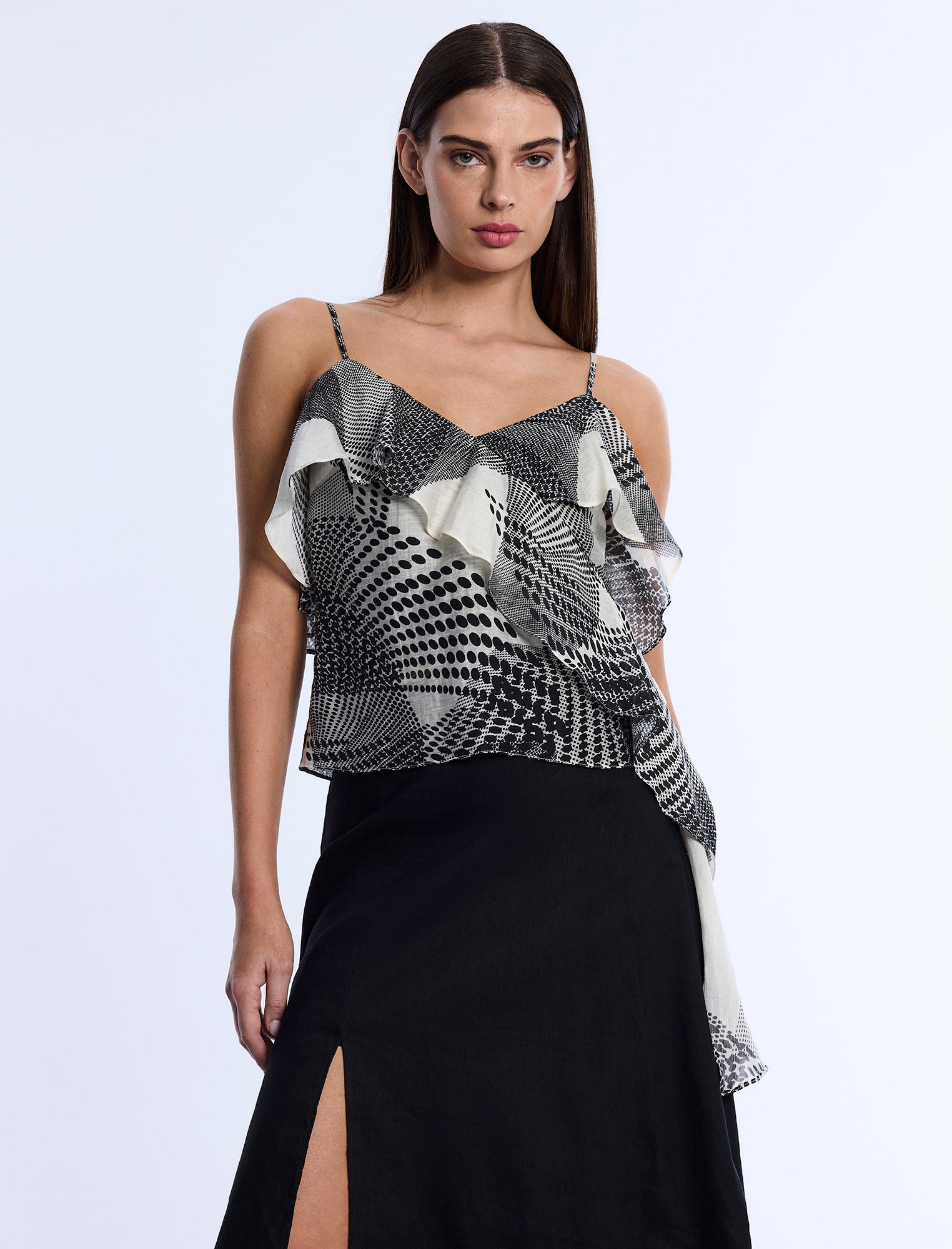 Printed Flounce Cami - Image 3