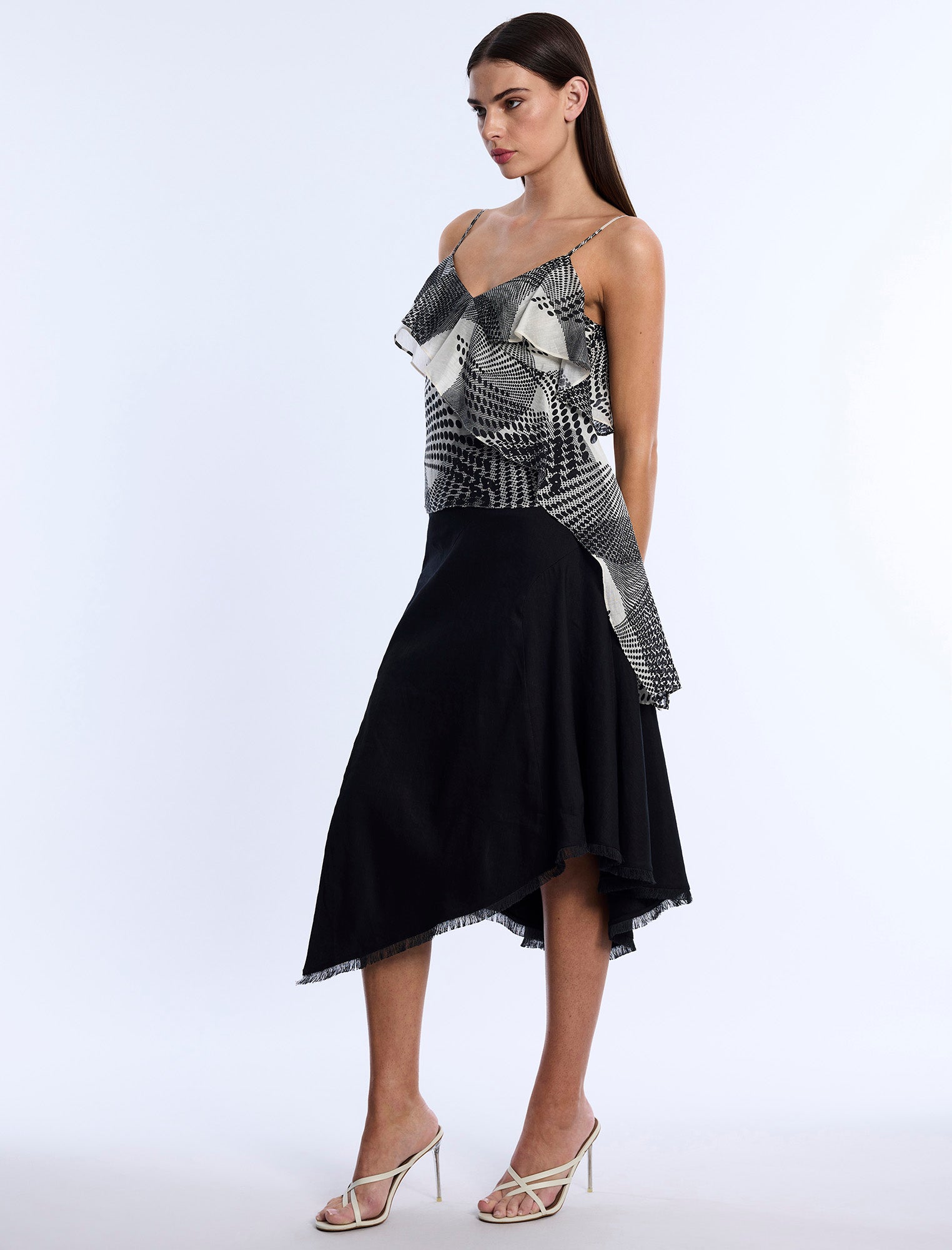 Printed Flounce Cami - Image 6