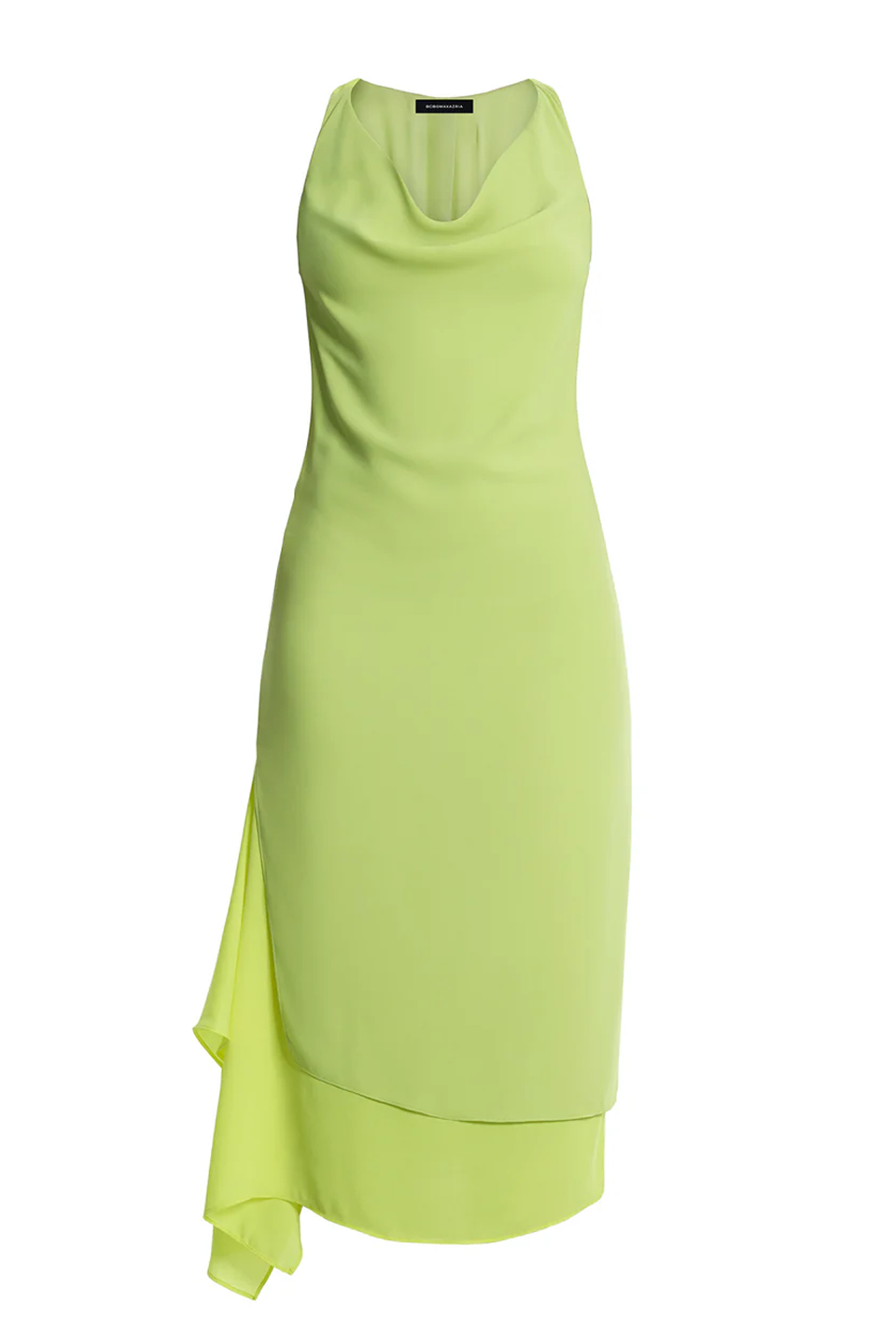 Twist And Drape Combo Dress - Image 8